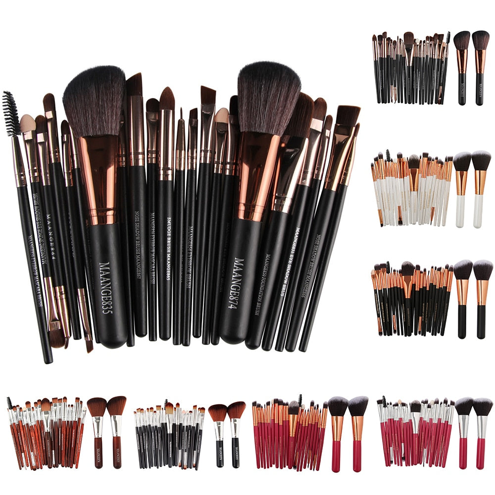 22Pcs Makeup Brushes Set Face Foundation